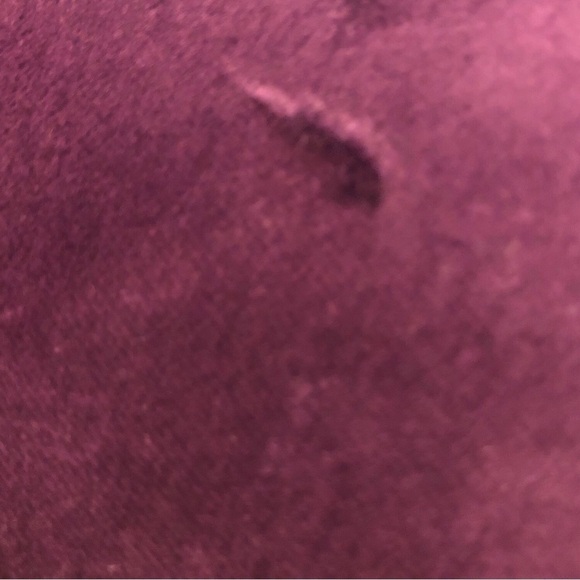 Gucci Purple Velvet Hinged Hard Shell Sunglass Case Yellow Velvet Lining 7X4 - Picture 6 of 6